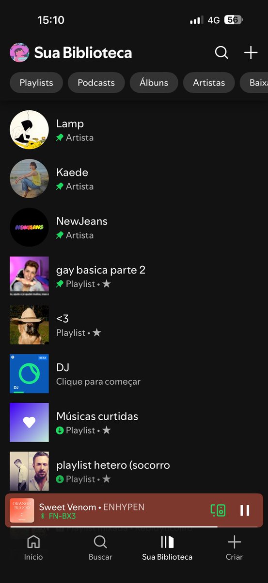 jouijoejoukijj's tweet photo. ✶ ⋆.˚ você abriu meu spotify ;

⤷ "isagerada spotify core ˎˊ˗

eu fico alternando entre k pop funk e sertanejo KKKKKKK https://t.co/NJto7ttWcp