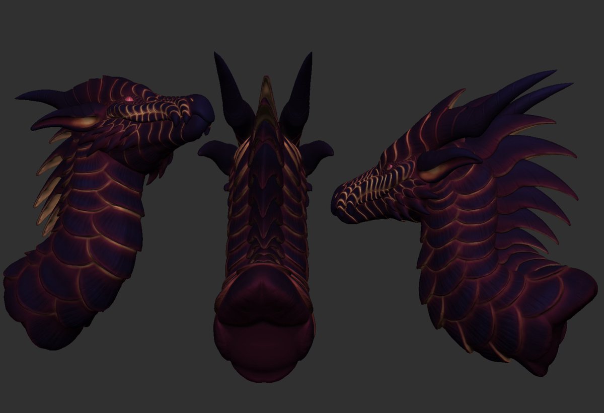 Avocadosaur_'s tweet photo. Second artfight attack! A dragon this time, was about time I try my hands at sculpting dragons haha

#artfight #dragon #3Dart #Zbrush https://t.co/AqH5sqpVZN
