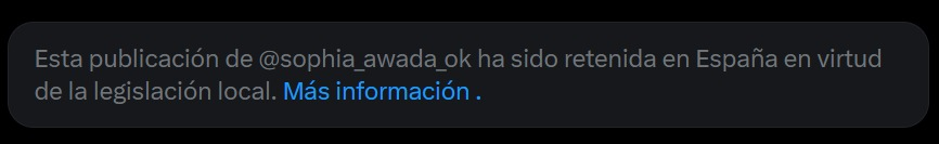 Helion_1ero's tweet photo. ⚠️MUCHO OJITO A ESTO

El tweet viral que decía que los 1.5M de argentinos con ciudadanía española deberían votar al PSOE para que terminemos de ser conquistados por los Africanos, lo han CENSURADO EN ESPAÑA, "por la legislación local".

¿HODIO se ha puesto en marcha ya? https://t.co/PwUbql5mko
