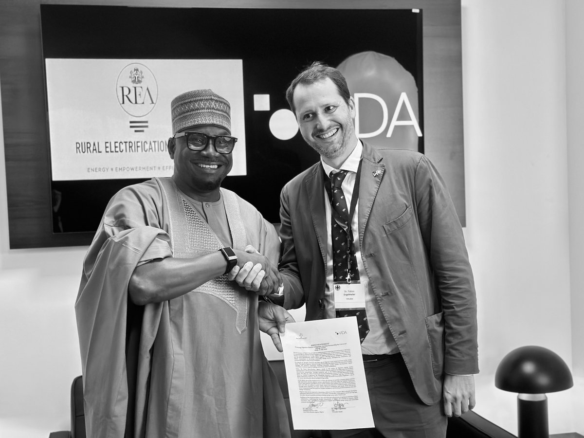 abbaaliyu_'s tweet photo. One of the things I am particularly proud of is that this approach has not only improved transparency and planning, but has also helped save over US$100 million in public funds while giving private sector developers the confidence to invest where it matters most.

For me, this is what innovation in public service should look like, not technology for its own sake, but technology that helps us connect more Nigerians to reliable electricity, faster and more efficiently.

My appreciation to the Federal Ministry of Power, the Government of Germany, VIDA, the World Bank, and all our partners for continuing to believe in what we are building together.

The work continues.

#Mission300 #EnergyAccess #DigitalInnovation #RenewableEnergy #REA #abbaaliyu