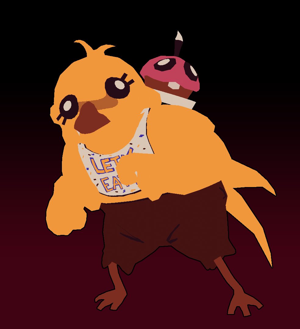 TheLassieCassie's tweet photo. ALL CHARACTERS FOR FNAF - #OURHAPPIESTDAY!

DESIGN ASSISTANCE BY @RealFunlock, 
Chica made by @Coolbacon10 

1/2

#FNAF #GOLDHARE https://t.co/FK3rdygOdH