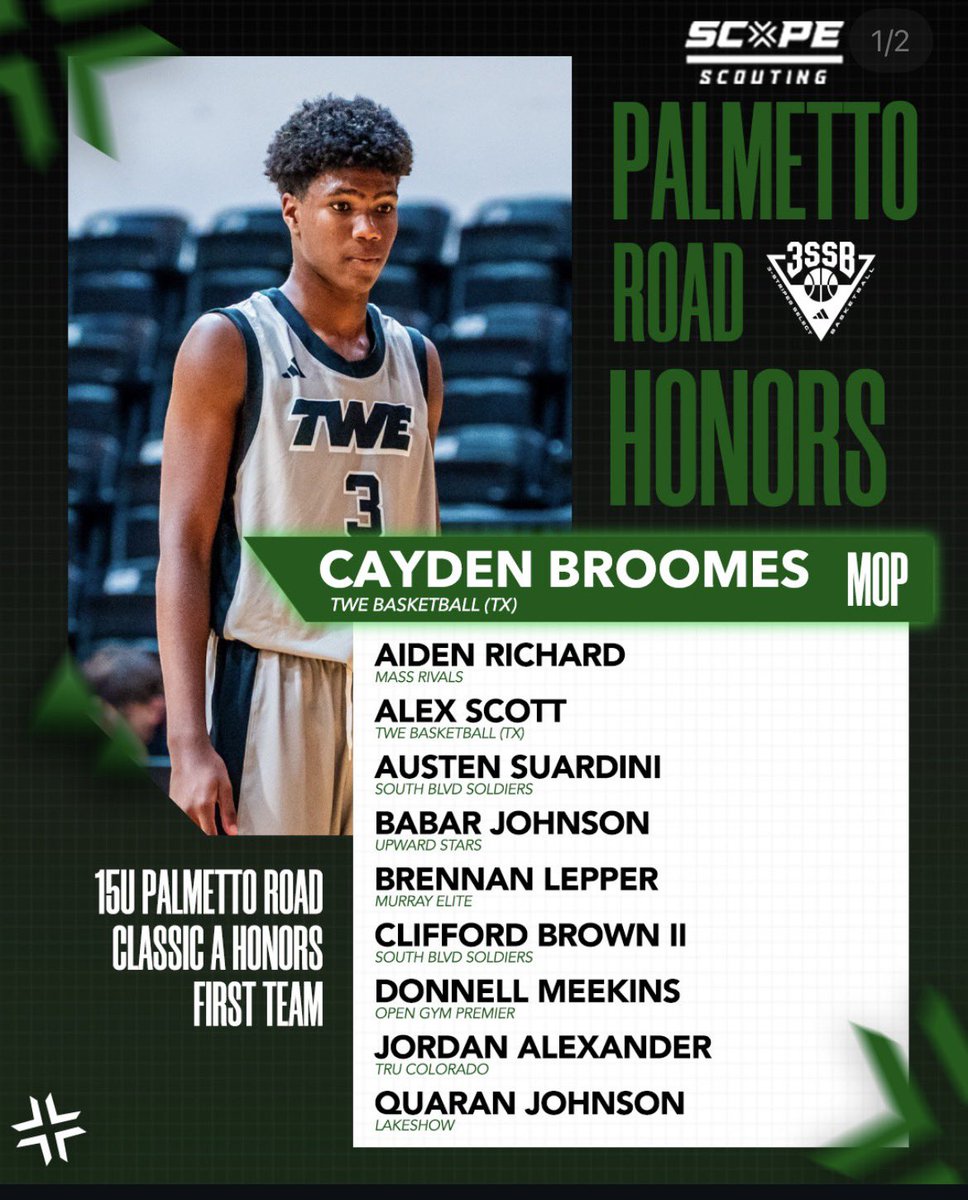 AustenSuardini's tweet photo. All 3SSB classic A bracket first team last week! Now onto high school season!
@HankampScott @BrzezinskiAlec @BankHoops @PrepHoopsMI @MittenRecruit @alleyesonuhoops @CoachJBully @CoachTum11 @Coach_T_Lang https://t.co/2YXb8b5FKD