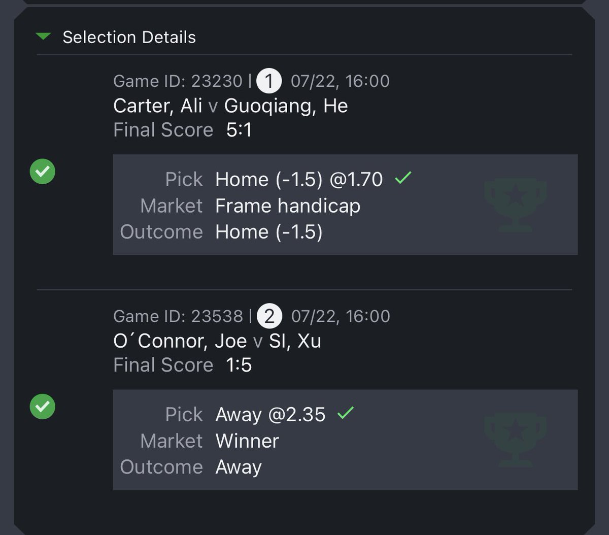 PulseAndPunt's tweet photo. @BETGAINS1 Another 4.00+ odds ticket cashed. ✅🔥

A 2.35 odds selection was part of the winning slip. One good price can make all the difference when the analysis is right.

More well-researched picks and analysis are on my page. 📈 @PulseAndPunt https://t.co/3WDR6ZDrFq