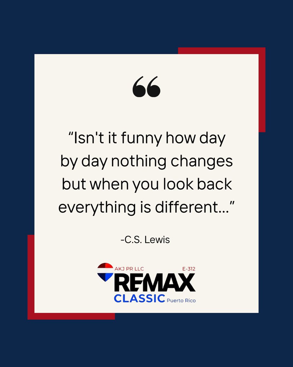 remaxclassicpr's tweet photo. Motivational Quote of the week

REMAX Classic Puerto Rico
📞(939)319-5200
📩 info@remaxclassicpr.com

#remaxclassicpuertorico #logos #evolution #puertorico #realestate https://t.co/Z881LYtS8q