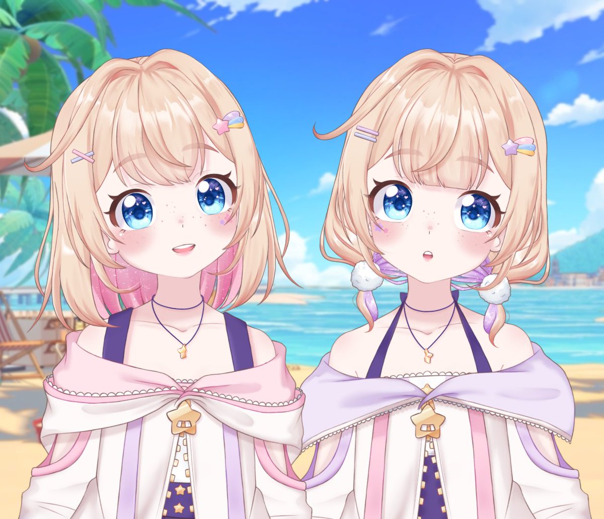Yui & Ai 🩷🌟💜 Vtuber Twins (@HoshigamiTwins) / Posts / X