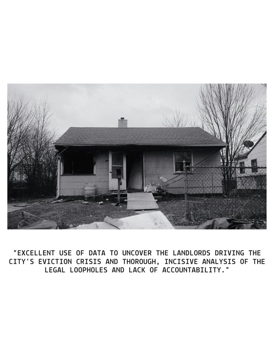 folioweekly's tweet photo. We are thrilled to announce that Folio’s own Carmen Macri won first place at the Association of Alternative Newsmedia (AAN) Awards for her investigative reporting on "Felony Landlords: How Jacksonville’s Rental Market is the Wild West." https://t.co/fAzCouYMif