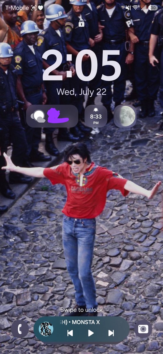 XscapeeKayJay's tweet photo. lockscreen
homescreen
pinterest 
last song listened to https://t.co/1lVbFYSMaw