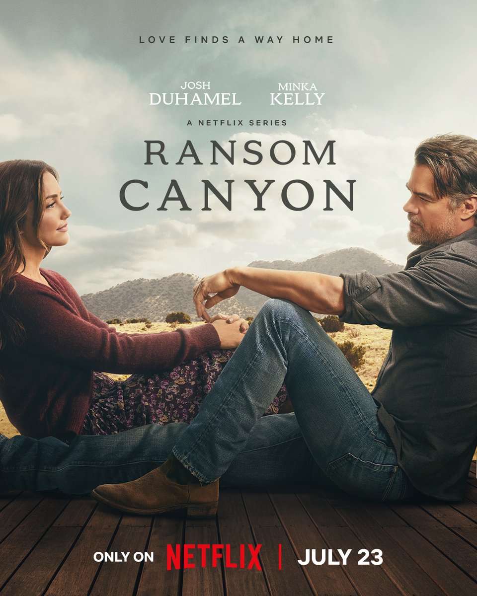 netflix's tweet photo. Ransom Canyon returns in 12 HOURS https://t.co/txDjSUK7uE