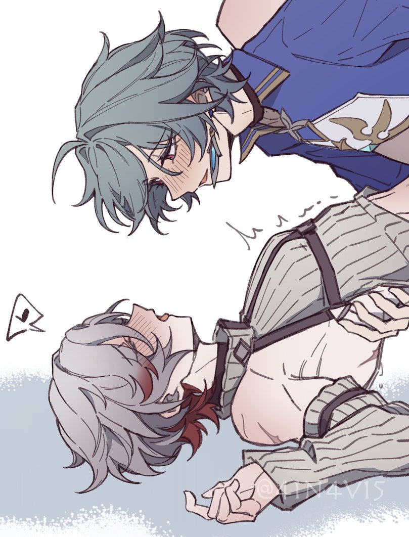 41n4v15's tweet photo. Lohen spoiling his little birdie🤭 #lolluga #lohenillu

> link to full img in comments https://t.co/tkWFzIcfjz