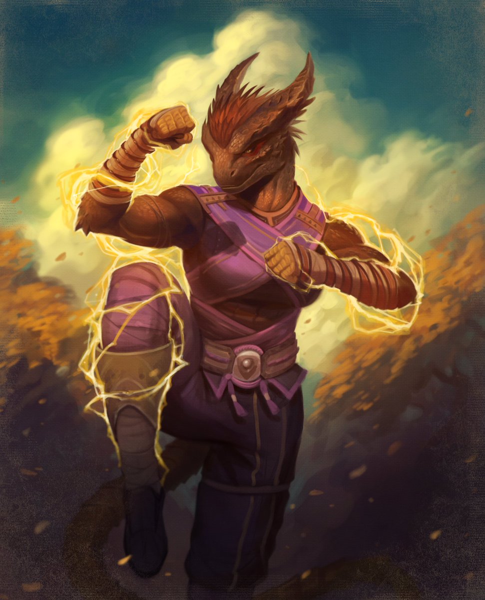 waotezk's tweet photo. I love to paint RPG characters, and I love to paint clouds; what I'm saying is I loved to make those  ❤️ https://t.co/VF68vcBcOt
