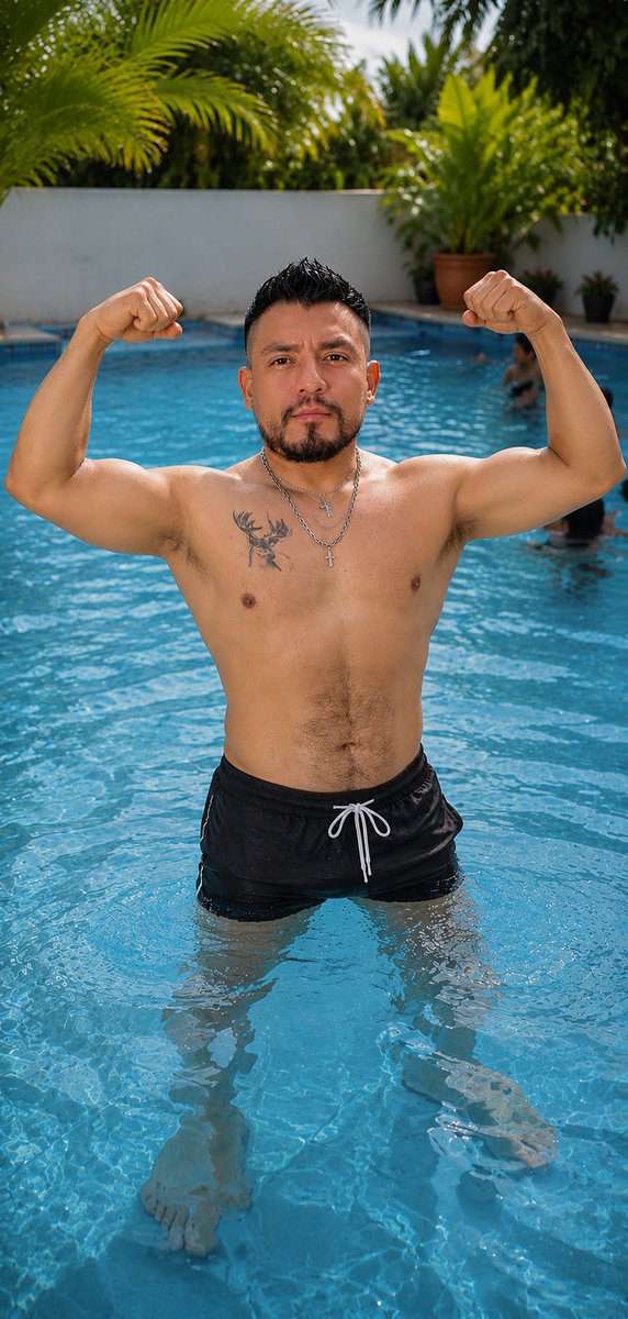 QuikeChunab's tweet photo. Piscina time... https://t.co/pXXqKaxDrC