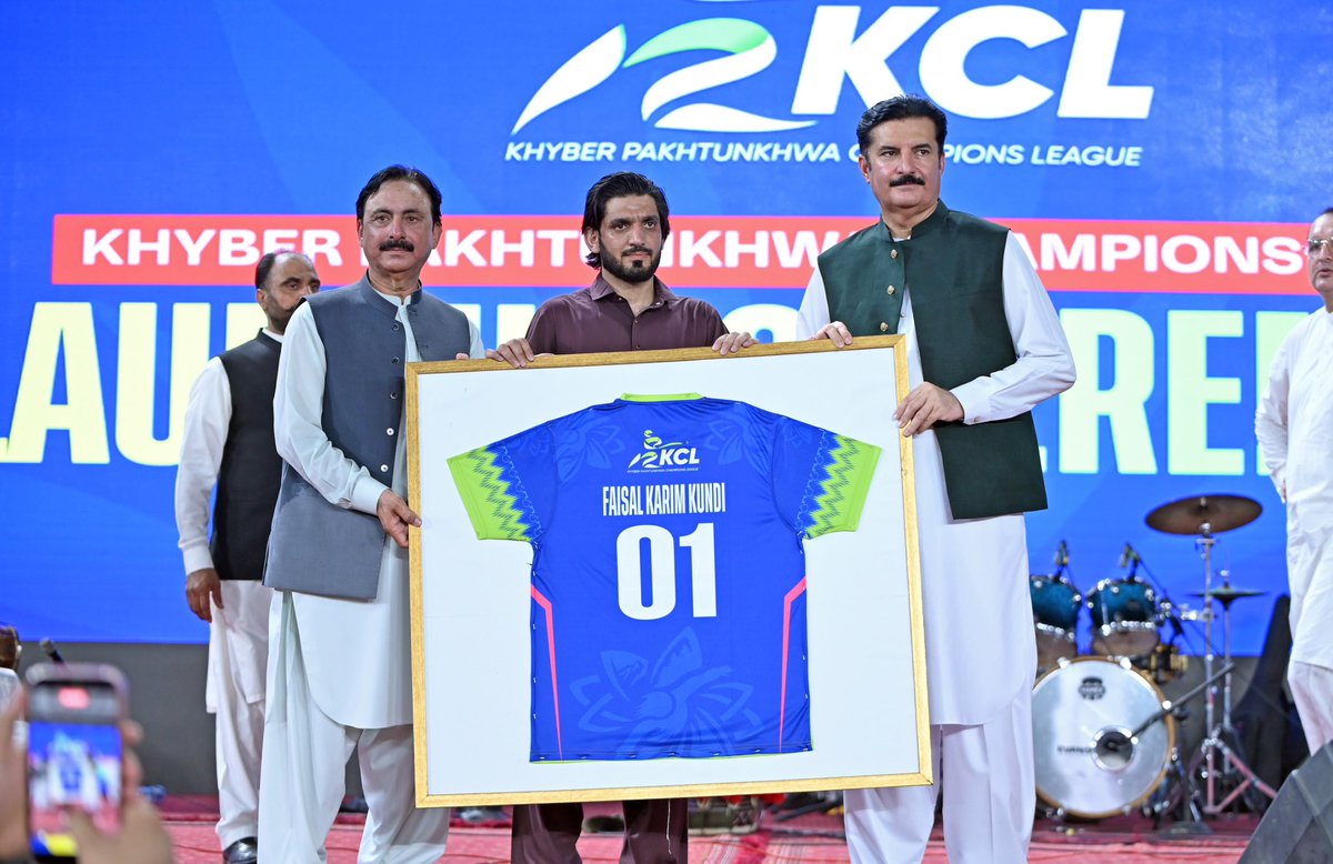 thekcl20's tweet photo. A historic beginning. A brighter future. KCL is here to redefine cricket and inspire the next generation of champions. 🌟

#KCLLaunch #Cricket #KCL #KhyberPakhtunkhwa https://t.co/9wcsdwRFLa