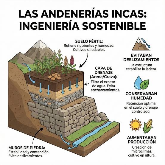 GLORIAMari22066's tweet photo. QUÉ OPINAS DE ESTO 🤔❓🌞 LAS TERRAZAS FUERON LA CREACIÓN MÁS INTELIGENTE DE NUESTROS ANCESTROS NUESTRO IMPERIO INCA PARA EVITAR DESASTRES DESLIZAMIENTOS MANTENER FIRME LA SUPERFICIE 👇👇 https://t.co/2CFGLcAFqO