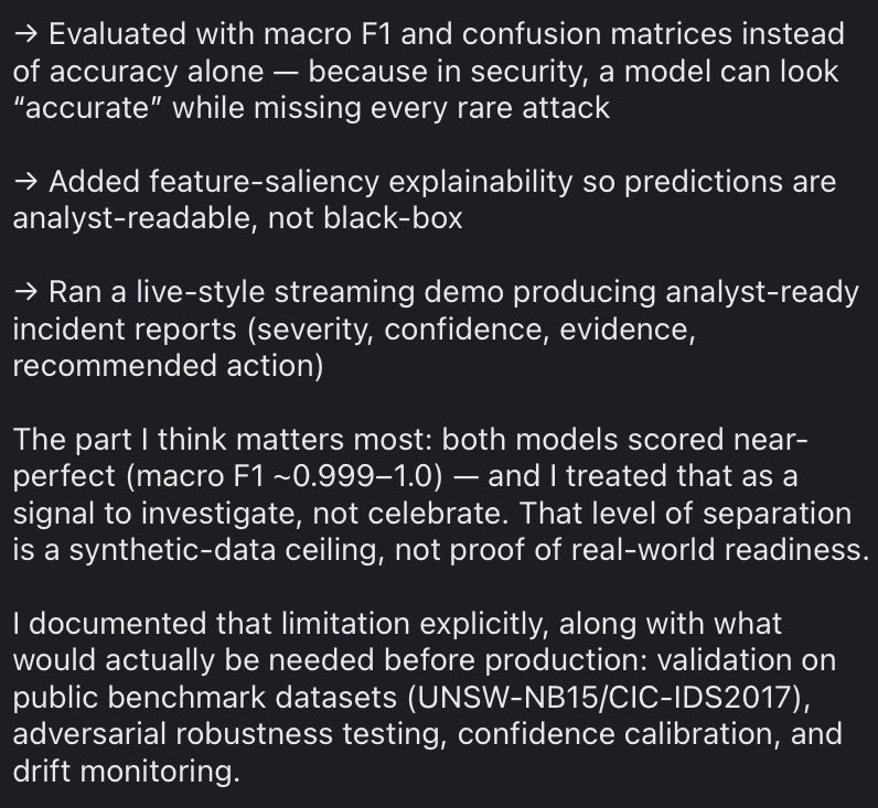 Paul_In_Defense's tweet photo. Hi everyone, new project alert…!!🚨 🔥🔥

Since I can’t post long here, here’s a little overview of the project.

 The full technical write-up and walkthrough is found in this GitHub link: https://t.co/WZ79jmKFM8

@ireteeh @TemitopeSobulo @segoslavia @thariskyjohn https://t.co/DTX0jgTDga