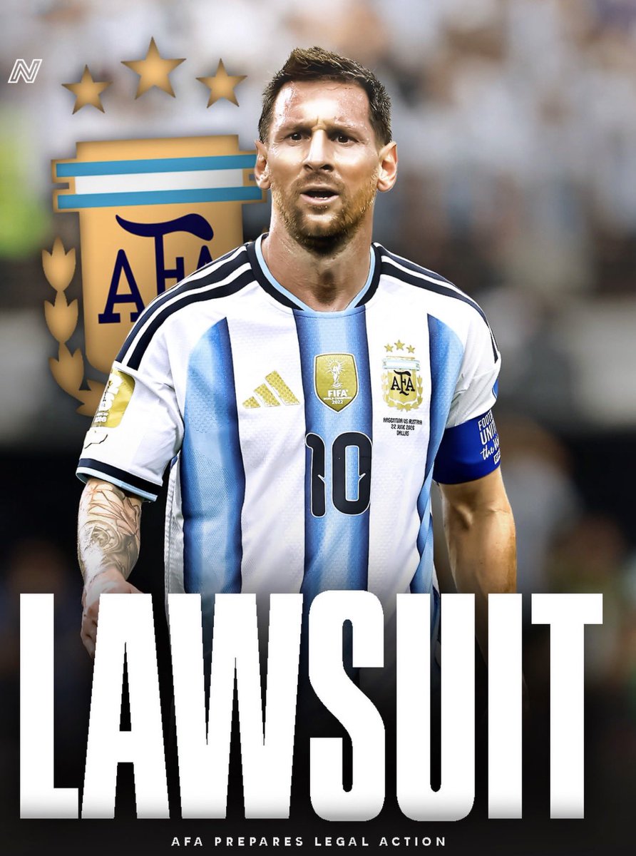 BoxloadedMedia's tweet photo. BREAKING: The Argentina FA are
reportedly preparing legal action against misinformation and smear campaigns targeting the national team and its players. https://t.co/1ZQpWpseAU