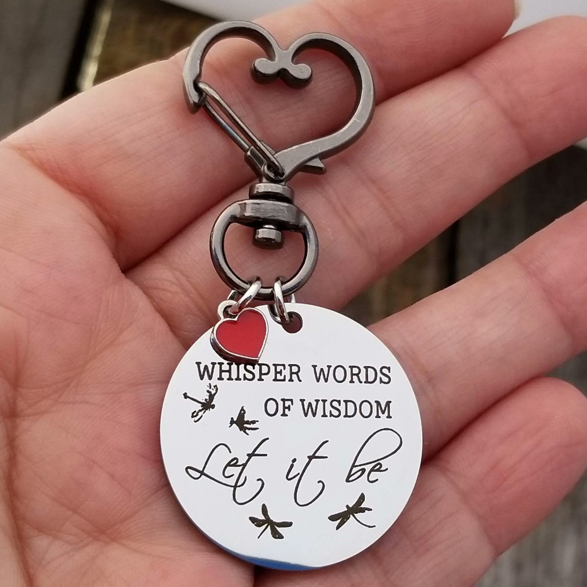 TrendingNowGift's tweet photo. Whisper Words of Wisdom Let it Be Zipper Pull Charm #jewelry #keychain #pursecharm #zipperpull #letitbe #beatles #thebeatles #songlyrics #music #classicrock #musiclover #handmadejewelry #giftforher #etsy #inspirational
https://t.co/p3IGDFXUmi via @Etsy https://t.co/hmglNKuJ1r