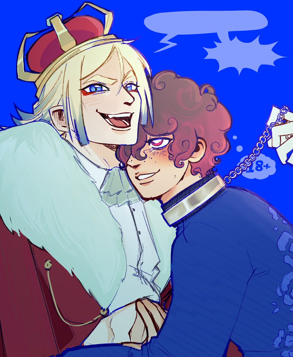 pinnireds's tweet photo. redraw of that here you are promo art as #kins because vio is very wise https://t.co/CV4RAGcltY