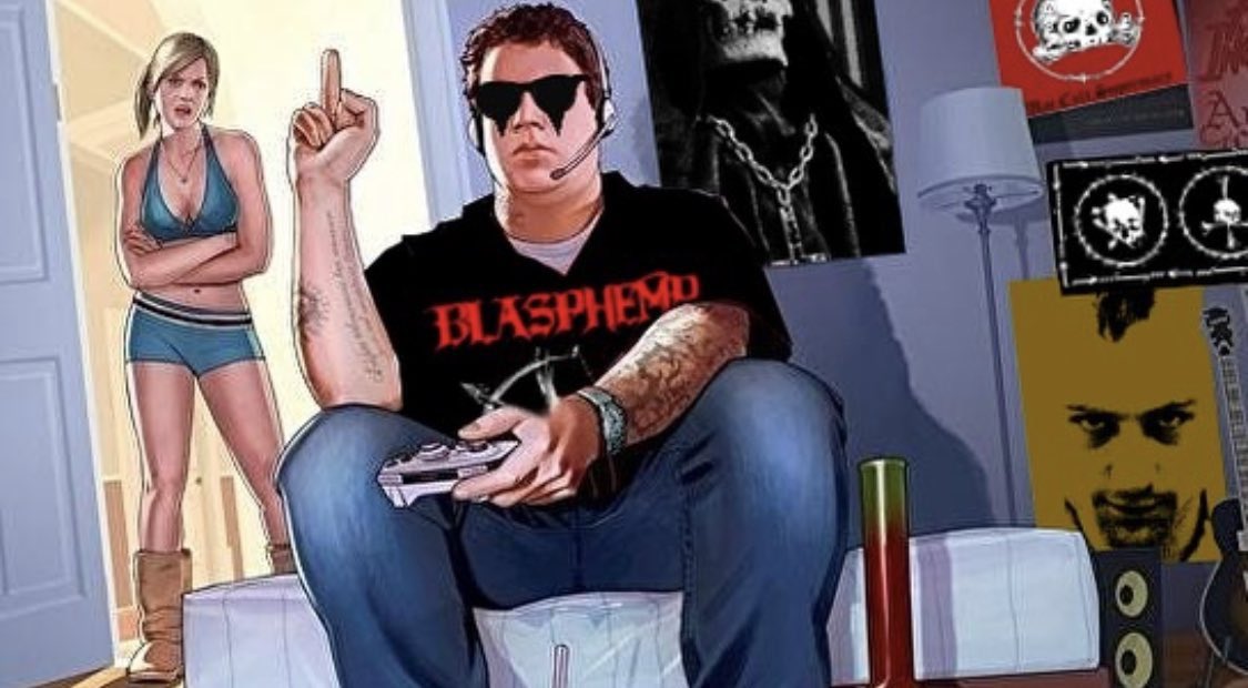 ShrewsTheDragon's tweet photo. #NowPlaying Fallen Angel of Doom by Blasphemy https://t.co/DoZeFZpFDR
