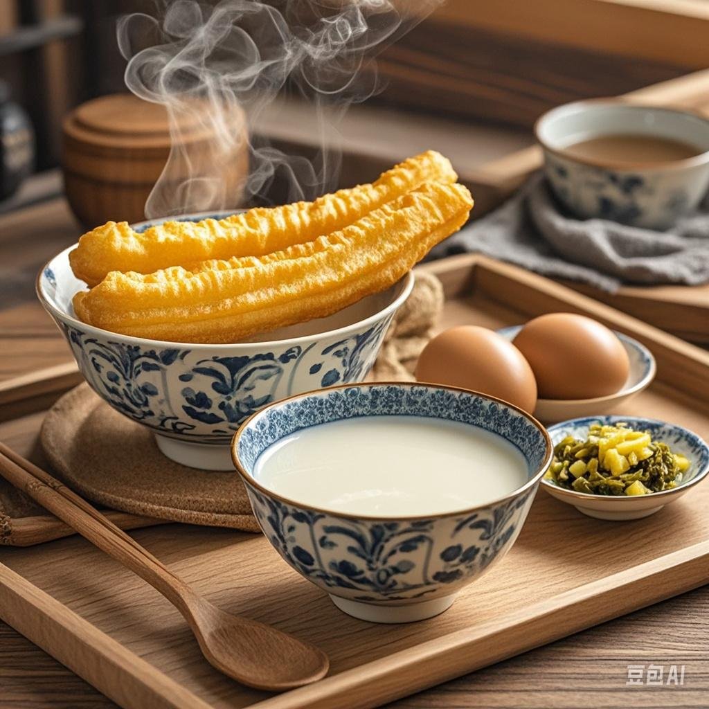 tmthaii's tweet photo. Craving late-night street snacks Just grabbed warm crispy fried dough sticks and a cup of soymilk – perfect quick bite for the commute!， https://t.co/gUEyf9cEsd