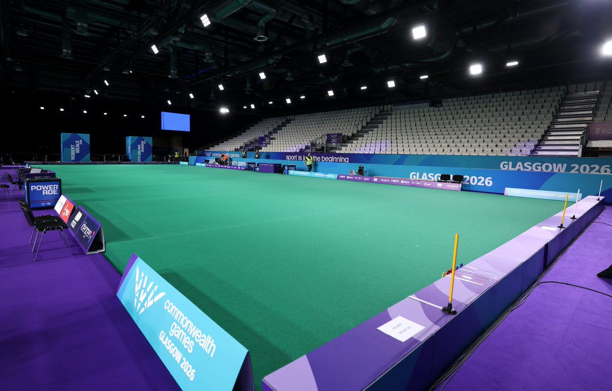 Glasgow_2026's tweet photo. The calm before the storm... 

#Glasgow2026 https://t.co/w4dJGCpbYf