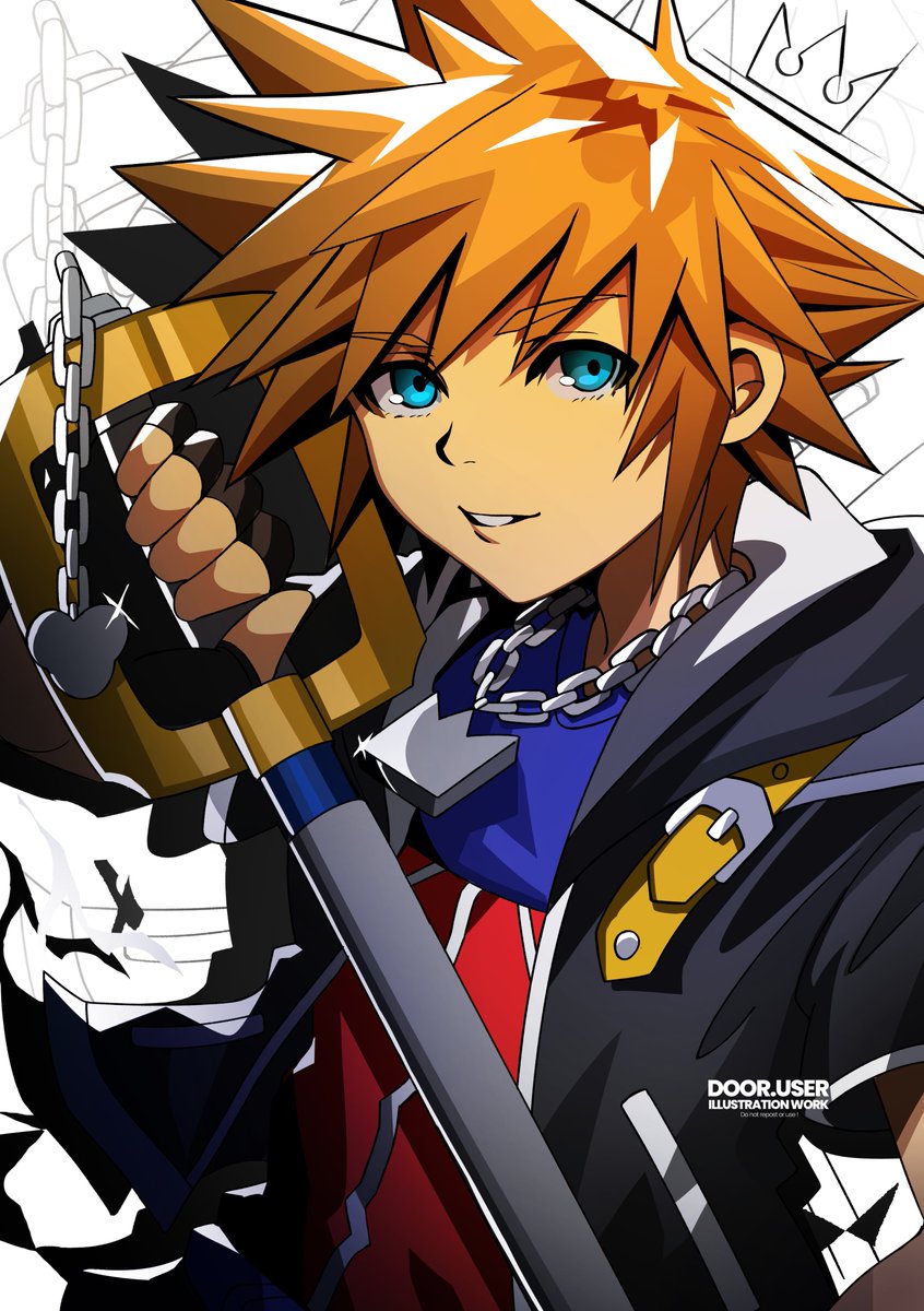 dooruser1's tweet photo. 👑#KH2 https://t.co/xoyExFpaDo