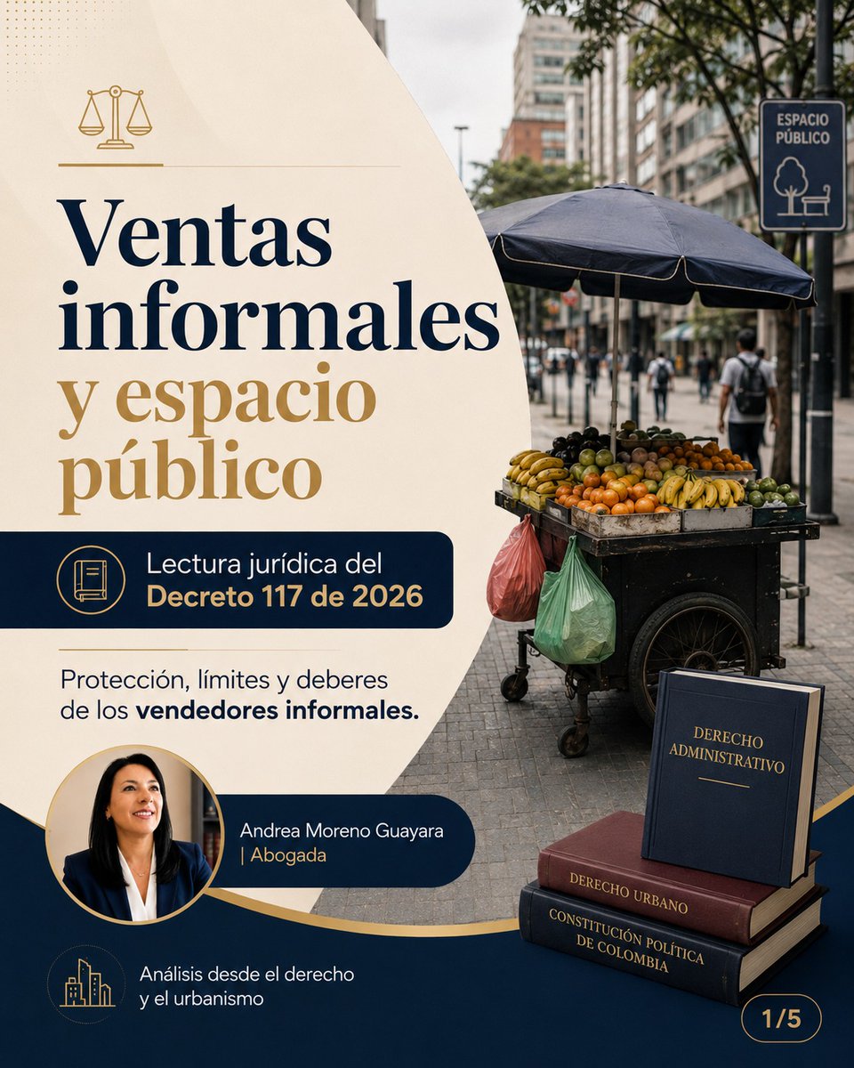AndreasMorenog's tweet photo. Las ventas informales en el espacio público no pueden analizarse solo desde el control o la recuperación del territorio. También exigen una mirada humana, jurídica y social. https://t.co/f217VKOv7m