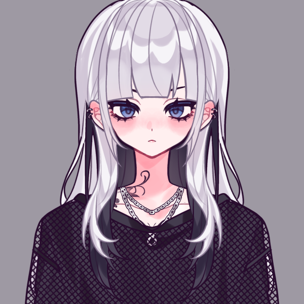OkamiSkyYT's tweet photo. Vtuber vs IRL 👻🐺

i love my model being a diff version of me but with all of my fav things 🫶 rip my ears n face markings tho sob https://t.co/JPA49JSmuc