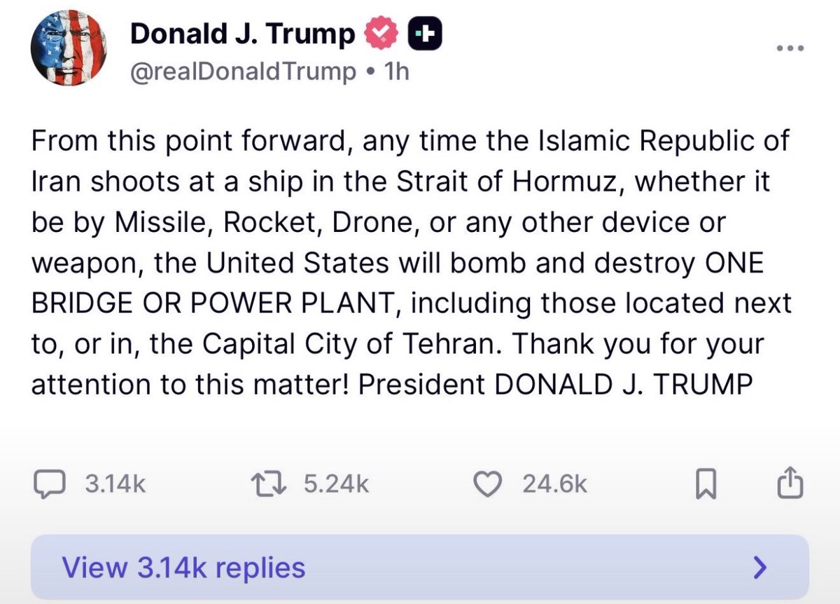 kshahrooz's tweet photo. Just to be clear, doing this would be the dictionary definition of a war crime and of collective punishment. https://t.co/MnDP5zzRlC