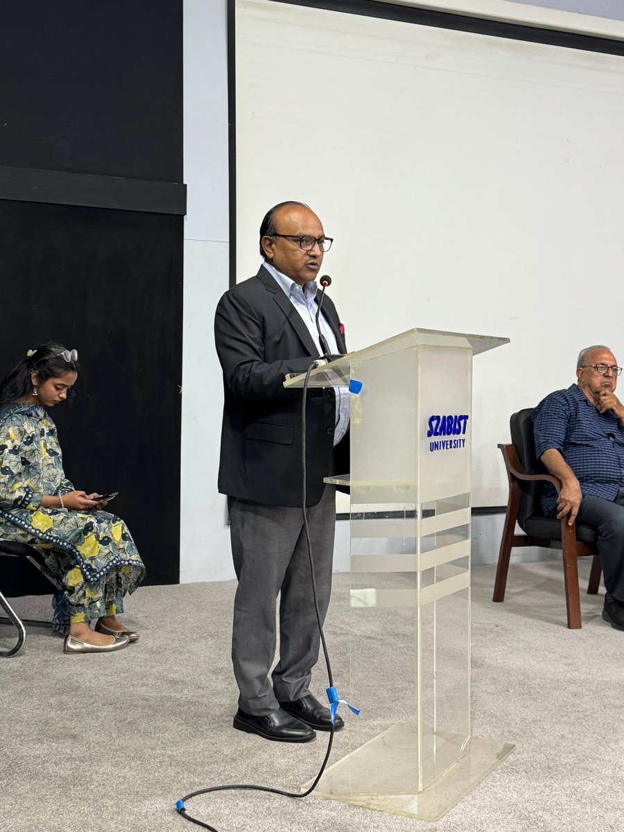 Mahezz's tweet photo. Honoured to attend the screening of A Separation Refused, a documentary on the historic struggle for the restoration of the Joint Electorate in Pakistan.

Joined Deputy Speaker Anthony Naveed, @DrShamSAdvani , and MPA Anil Kumar Ratnani. The film reminds us that inclusive democracy is strengthened when every citizen enjoys equal political representation.

#MaheshKumarHasija #MinorityRights #JointElectorate #Democracy #Pakistan @csjpak