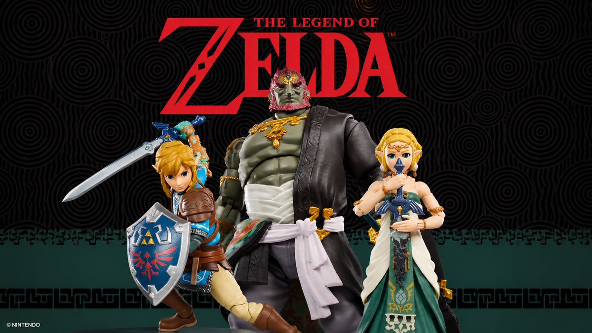 nintendo_legacy's tweet photo. Link, Zelda y Ganondorf saltan de Nintendo Switch a una nueva línea de figuras de Hasbro https://t.co/IHPG1cajAo https://t.co/CaFvsXeJnR