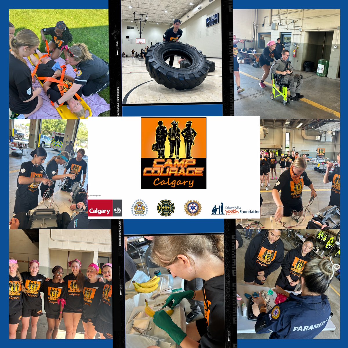 EHS_Alberta's tweet photo. As Camp Courage Calgary 2026 comes to a close, we're reflecting on an unforgettable week filled with learning, confidence building, teamwork, and inspiration with @CalgaryPolice, @CPFYYC, and the #CalgaryFireDepartment. https://t.co/Rzxk5pSfNT