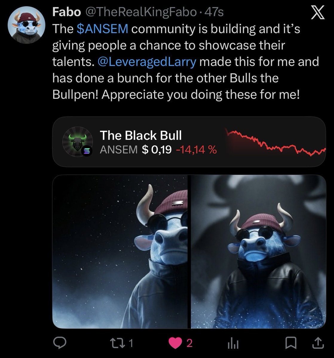 LeveragedLarry's tweet photo. no roadmap, no team, no plan. just bulls making stuff for other bulls.
that’s the part nobody puts in a pitch deck 🐂 https://t.co/nogkQhqBip