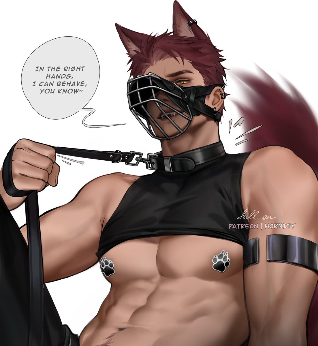 Hornity_art's tweet photo. WOOF WOOF 🐺🐾

 #BringBackValko  #Valko #ValkoIs6thLI  #KeepValkoAlive https://t.co/qUyiQV1pZ6