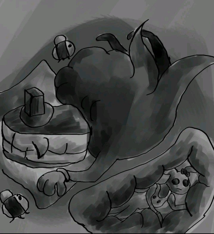 Atutupug's tweet photo. Look to him resting 🥺

I have promise you more cute vore 
#tadcㅤㅤ #vore https://t.co/cGbxxnquuU
