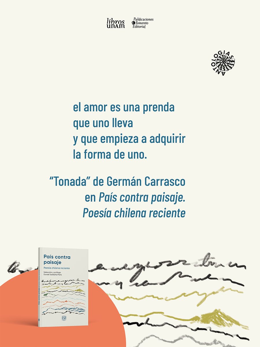 librosunam's tweet photo. 🇨🇱📖 En #PaísContraPaisaje encontrarás una selección de autoras y autores chilenos reunidos en un libro que describe un "territorio en disputa, cicatriz de una historia colonial y de una política centralista; testimonio mudo, pero despierto, de un proyecto de erradicación de las naciones indígenas y del laboratorio neoliberal". Descubre las voces de la poesía contemporánea chilena; consigue tu ejemplar en formato impreso o electrónico.🔗👉 https://t.co/R7kGBFQzT4