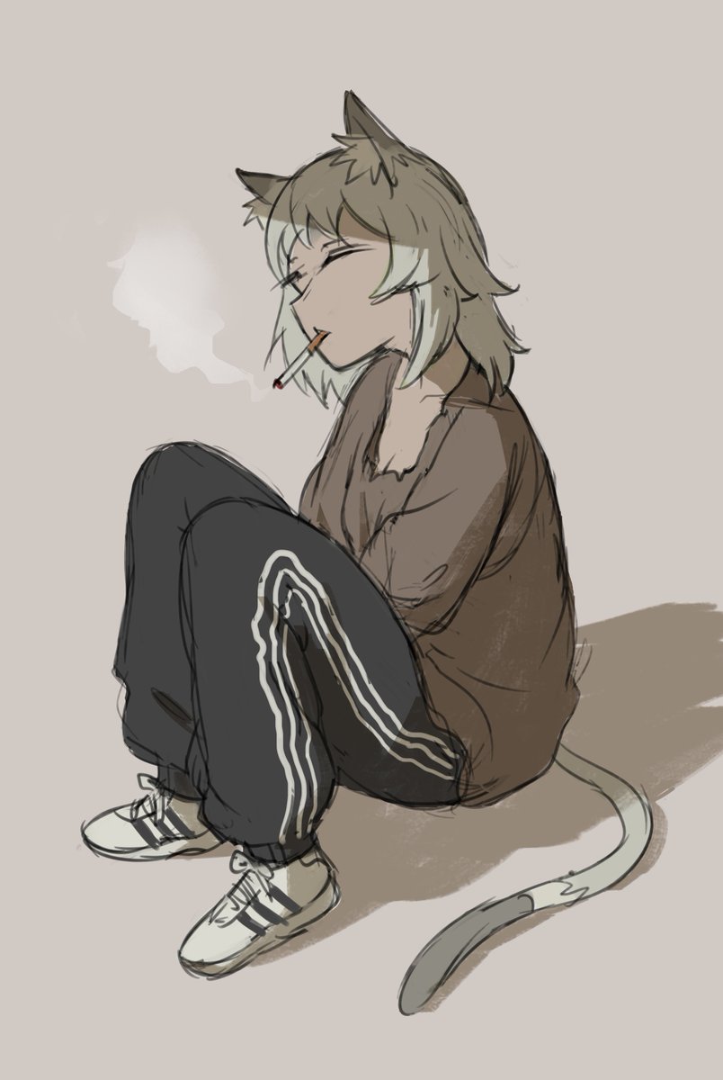 cherrcolour's tweet photo. My fanart of Yani. She desperately needs a shower

#YaniNeko #Табакошка #ChainsmokerCat #artistsontwitter https://t.co/0nKM358CbQ