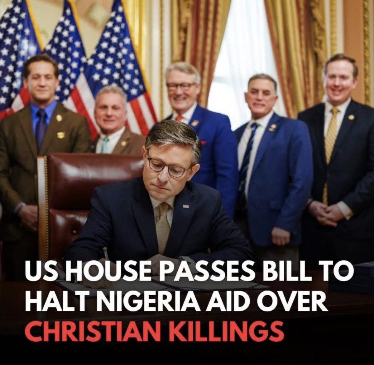 TalbertSwan's tweet photo. Suddenly, Congress has discovered its moral outrage over the killing of Christians in Nigeria. 

Every innocent life deserves protection, so where was this energy when American weapons were used to murder Palestinian children that were buried beneath the rubble of Gaza? Where was this moral urgency when apartheid South Africa brutalized and killed Black children while enjoying American support? Where is this same resolve when police departments with documented patterns of unconstitutional violence against Black Americans continue receiving federal funding?

Apparently, human rights become a congressional emergency only when politically convenient.

If America is going to make foreign aid contingent on protecting innocent lives, then apply that standard consistently. Justice that depends on the identity of the victims isn’t justice at all, it’s selective morality dressed up as principle.

It’s hypocrisy.