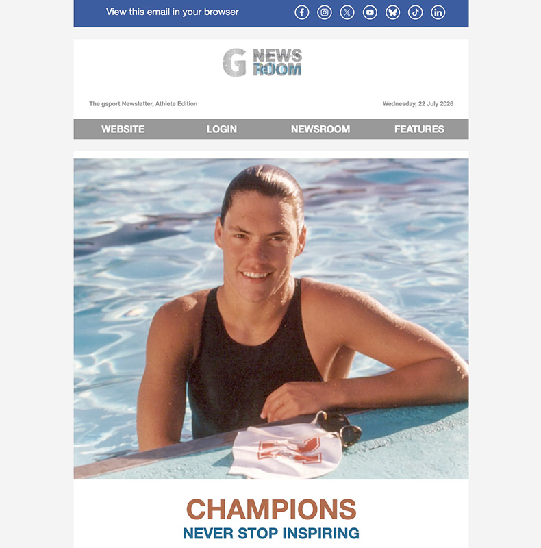 gsport4girls's tweet photo. You've got mail! The #AthleteEdition of the #gsportNewsletter is now out: Penny Heyns still golden 30 years on; Kgothatso Montjane builds the game's future; Aimee Canny eyes Glasgow Games glory; and Tumi Sekhukhune stands ready to rise. #GoGirls #20YearsOfgsport https://t.co/tkflXj6eoq