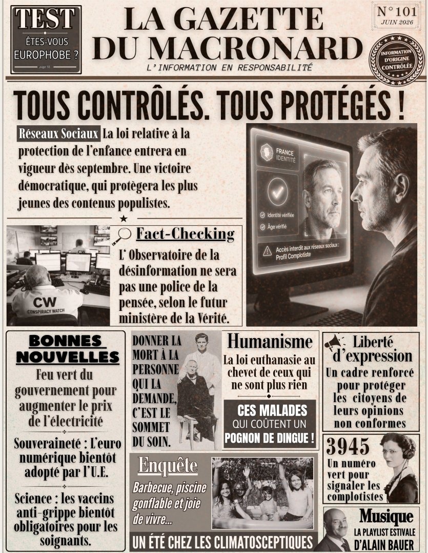 laputassiere's tweet photo. 🔔Les amis, la Une de la Gazette. En responsabilité. https://t.co/3IbqPMmyjt