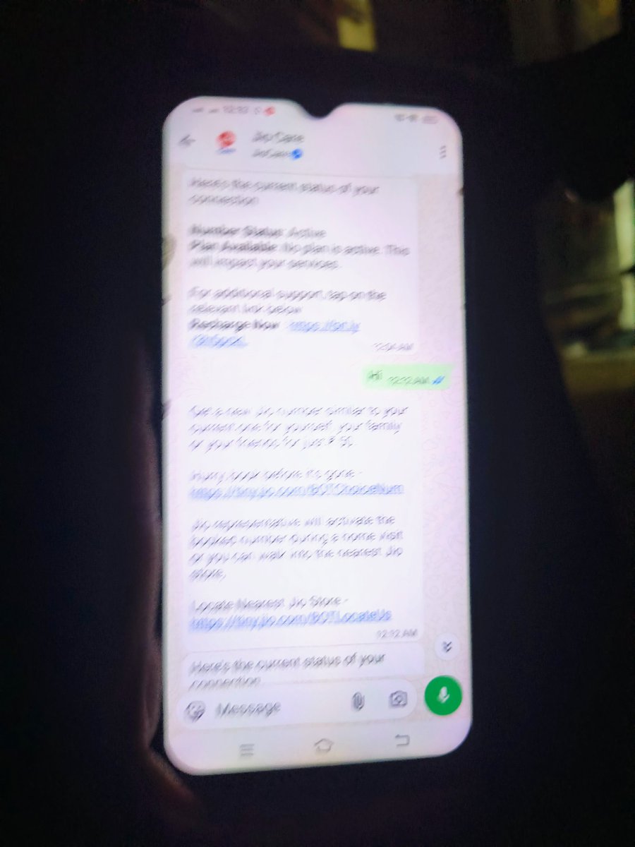MohdAnas032's tweet photo. Hi @JioCare @twidpay,Maine Twid se recharge kiya, paisa kat gaya aur status successful hai. Lekin recharge credit nahi hua. WhatsApp bot sahi help nahi de raha hai. Saare screenshots attached hain. Please DM me urgently to resolve this!
Txn ID: BR000DT9ZLUS
Amount: Rs. 899 https://t.co/gEuZuoHt36