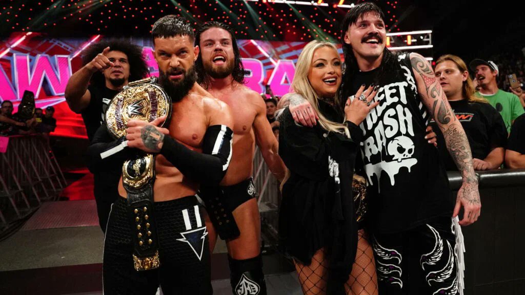WrestleFeatures's tweet photo. Next year marks 5 years since The Judgment Day formed on WWE TV.

One of the longest running stables in WWE history. https://t.co/XFTPSrWEMR