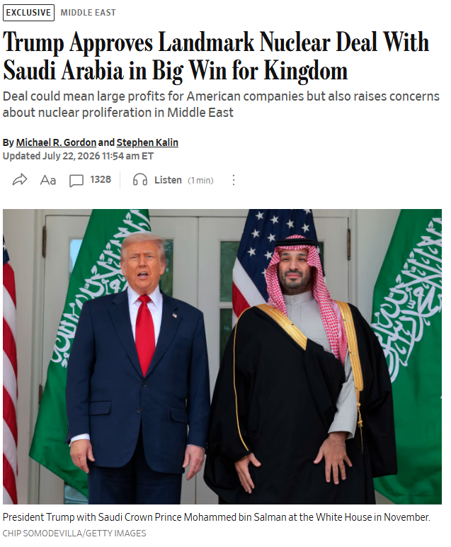 s_usa2001's tweet photo. على طاري الاتفاق النووي السعودي 🇸🇦☢️🇺🇸 والي بتكون قيمته عشرات المليارات

الشركة الي متوقع تستلم المشروع هي Westinghouse Electric Company وهي الي تملك تقنية مفاعل المشروع والي اسمه AP1000

السؤال:
هل هي شركة مدرجة؟
الجواب لا.. ولكن تقدر تستثمر فيها بشكل غير مباشر عن طريق الشركات المالكة لها. طيب وش هي؟

عندك شركة $CCJ والي تملك 49% منها مقابل ملكية 51% لـ $BEP

💡معلومة:
سهم $CCJ هو الاكثر ارتباط بالمشروع والقطاع النووي لان نشاط الشركة يتركز في اليورانيوم والوقود والخدمات النووية

⚠️التغريدة ليست نصيحة استثمارية او دعوة شراء او بيع
#السوق_الامريكي_بالعربي