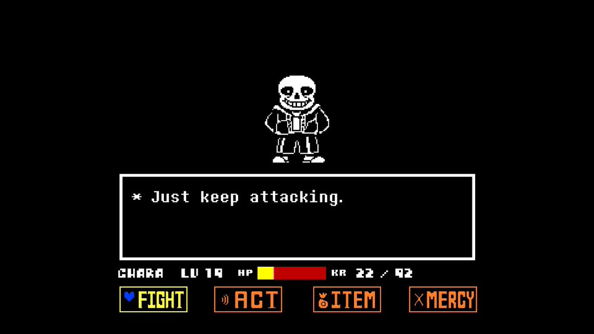 _SpyDtroid_'s tweet photo. Recently i’ve been adopting the idea of Chara being the narrator of Undertale and I’m imagining them telling us to lock the fuck in while we fight Sans like they’re Eren Jaeger whispering in our ear and it’s so fucking funny 😭😭 https://t.co/l3o5MGhfBA
