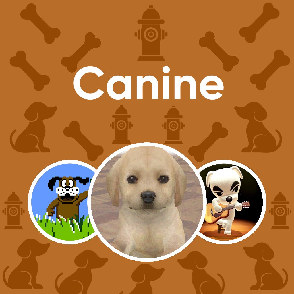 NtMusicPlaylist's tweet photo. Nintendo Music Playlist of the Day!
The Canine playlist is home songs to man's best friend! Enjoy some tracks related to dogs, wolves, foxes, and the like!
#Nintendo
#NintendoMusic
#Canine
#Dog
#nintendogs
#AnimalCrossing
#DuckHunt
#Pokemon
#StarFox
#WiiSports https://t.co/sUmgKgugzG
