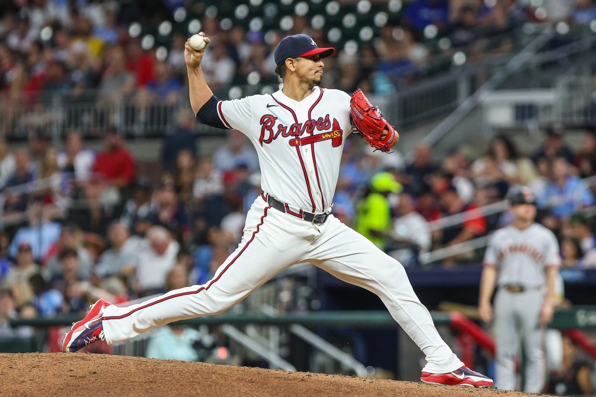 ATLBRAVESCHOP's tweet photo. In baseball 

Veteran right-handed pitcher Carlos Carrasco signed a guaranteed $360,000 contract with the LG Twins of the Korea Baseball Organization on July 22, 2026, after receiving his release from the Atlanta Braves. https://t.co/vmwpJ1DPpd