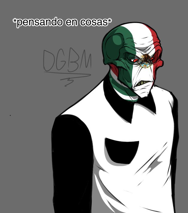 DGBM85's tweet photo. Tengan un mex amargado, tranquis pronto seguire subiendo #countryhumans
#countryhumansmexico #countryhumansart #countryhumansfanart #countryhumanslatam https://t.co/XgGx4gNUSI