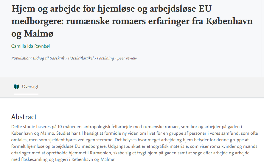 dcorell's tweet photo. Her er Camilla Ida Ravnbøl hun forsker. Og hun jubler over at hendes venner hos @Enhedslisten og @radikale har givet sigøjnerne lov til at lave Romalejre i Københavns parker.  

Fordi så kan hun leve af at lave feltarbejde, for skatteydernes penge. Og skriver rapporter der gør det klart, at det er majoritets samfundet skyld, at de forpester lokalsamfundet.

F.eks rapporter som "When poverty meets affluence" fra 2016 på skatteydernes regning, der diktere at de hjemløse sigøjnere og tyveknægte, skal adresseres som "mobile EU-borgere".