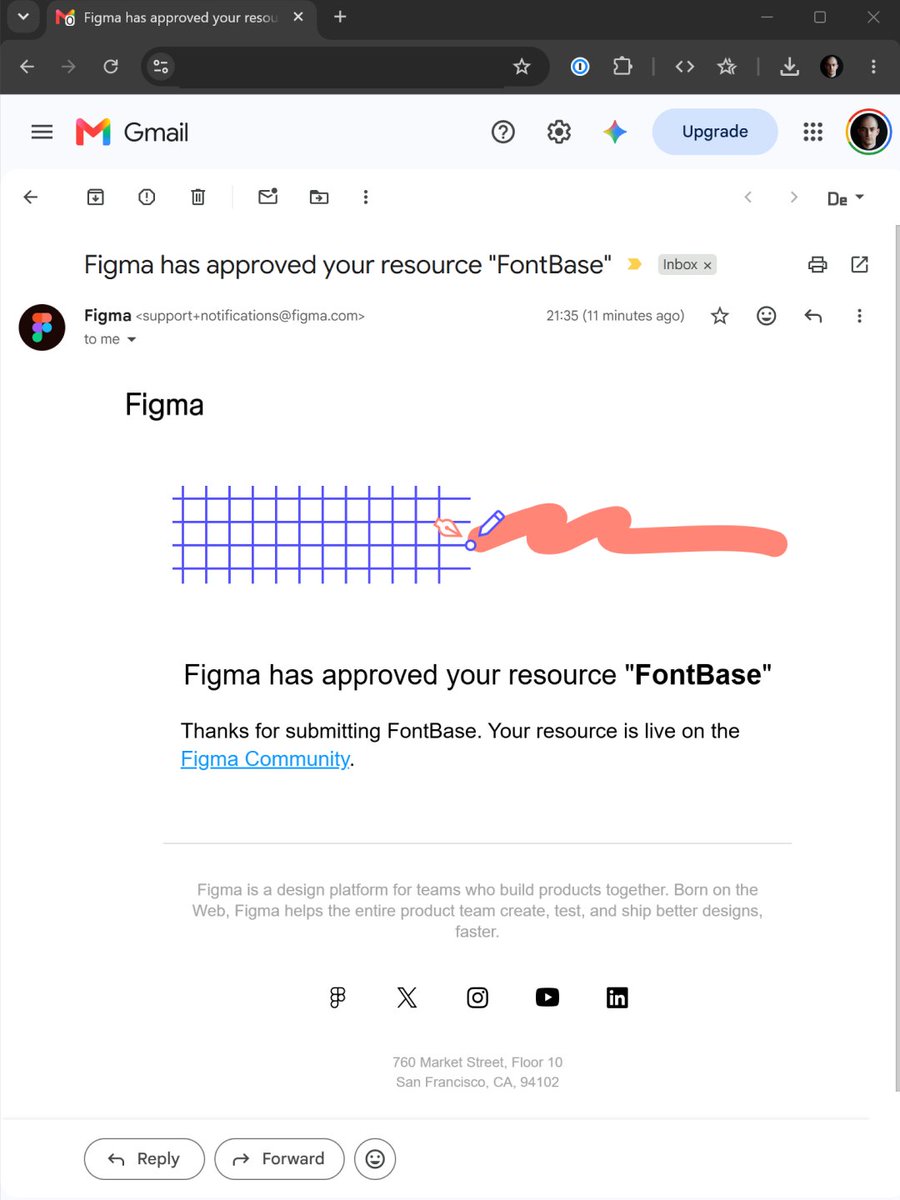 FontBaseApp's tweet photo. We now officially support missing font auto-activation in Figma! You can get our plugin here: https://t.co/vEzH82lLsM https://t.co/JCLIKfKz6J