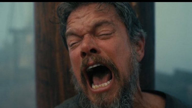 Lightning1Leo's tweet photo. Right wingers when they find out the giants Nolan use were black men and not white men for historical accuracy https://t.co/v0vWpDXT2b