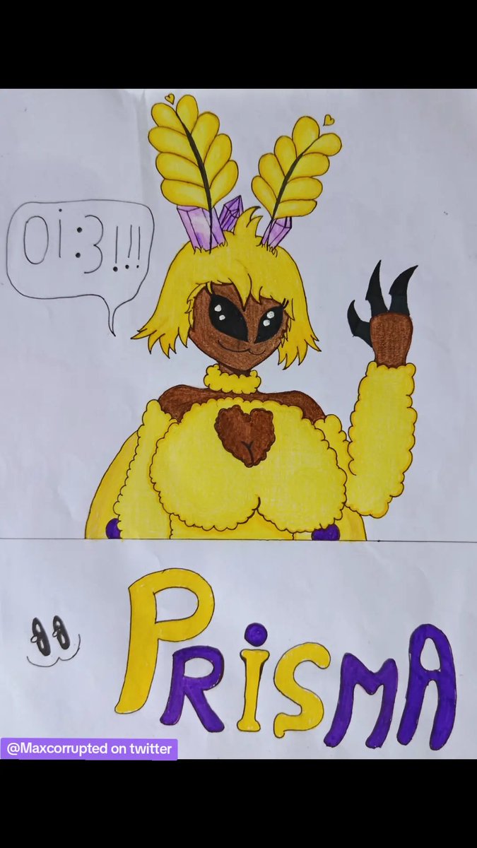 MaxCorruptedZ's tweet photo. Desenho antigo -
Essa e a Prisma, uma das receptáculos que o Max salvou, ela talvez tome um redesign, não sei ,_,

////

This is Prisma, one of the receptacles that Max saved; it might get a redesign, I don't know.

#art #artwork #oc https://t.co/hmSkZdbuv7